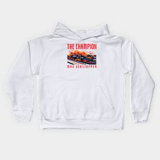 Formula One Max Verstappen car Kids Hoodie